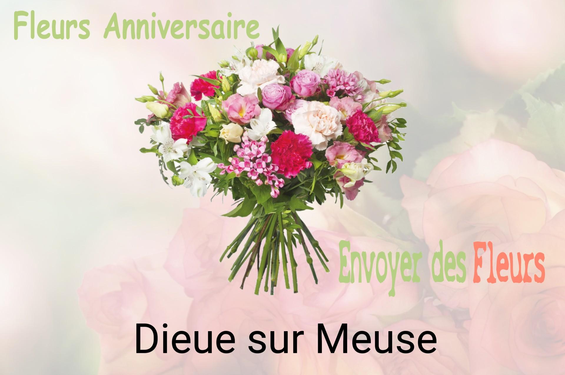 Bouquet de fleurs d’anniversaire livré à Dieue-sur-Meuse