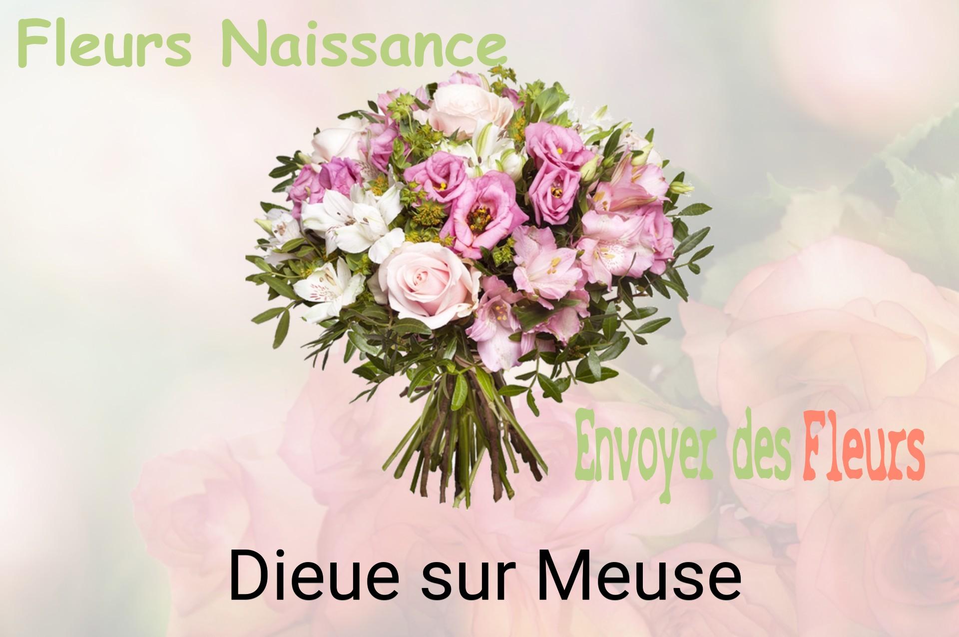 Bouquet de fleurs de naissance livré à Dieue-sur-Meuse