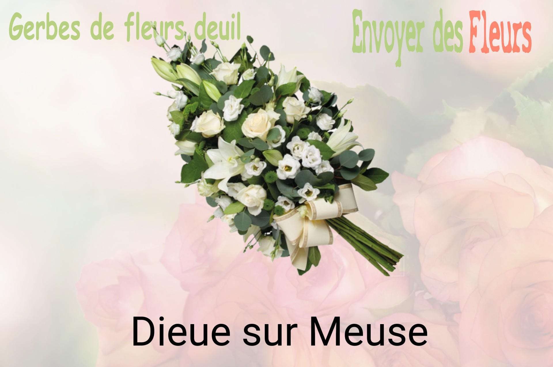Gerbe de fleurs de deuil livrée à Dieue-sur-Meuse